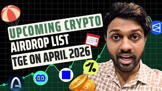 Upcoming Crypto Airdrops April 2026 🚀 | OneFootball, Billions, Nexus, Base (TGE Soon!)
