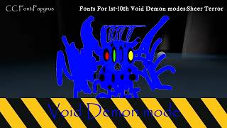 Suara Seram Untuk Mode Iblis Void 1 hingga 5 (Untuk @anthonymoorhouqqkqqqqqnaanja)