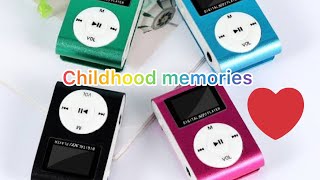 Unboxing/ mp3/ Childhood therapy / music player