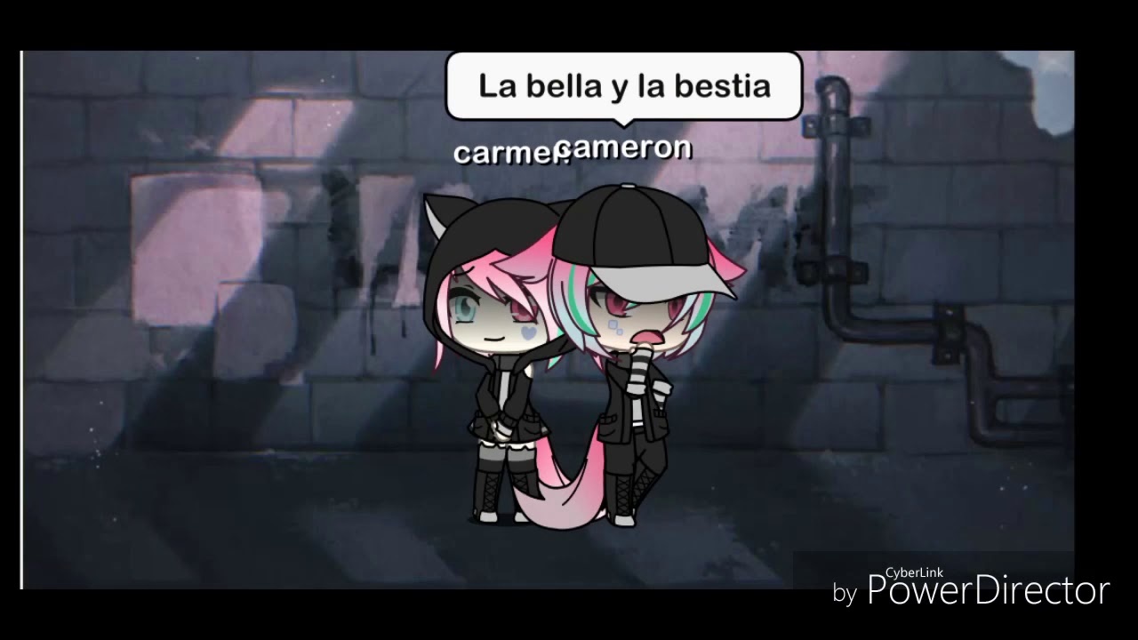 La bella y la bestia gacha life