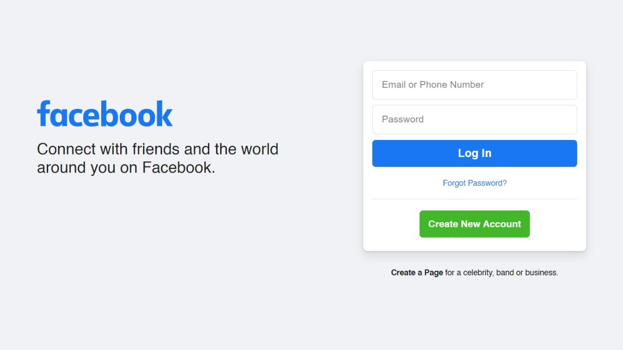 GitHub - jowinjohnchemban/fb-login-page-clone: A responsive clone of  Facebook login page for computer screen and mobile phone. Disclaimer : UI  cloned for educational purposes only.