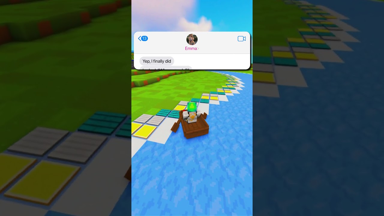 Fake text I have to tell you something! The doctor I've been dating gave me a rose today.