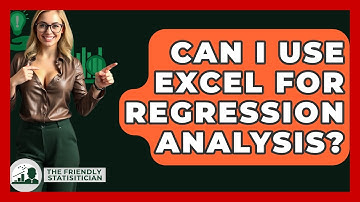 Can I Use Excel For Regression Analysis? - The Friendly Statistician