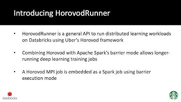 Simplify Distributed TensorFlow Training for Fast Image Categorization at StarbucksVishwanath Subram
