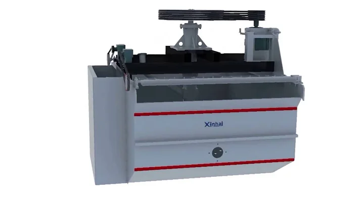 How is the flotation cell used for mineral processing composed? Xinhai