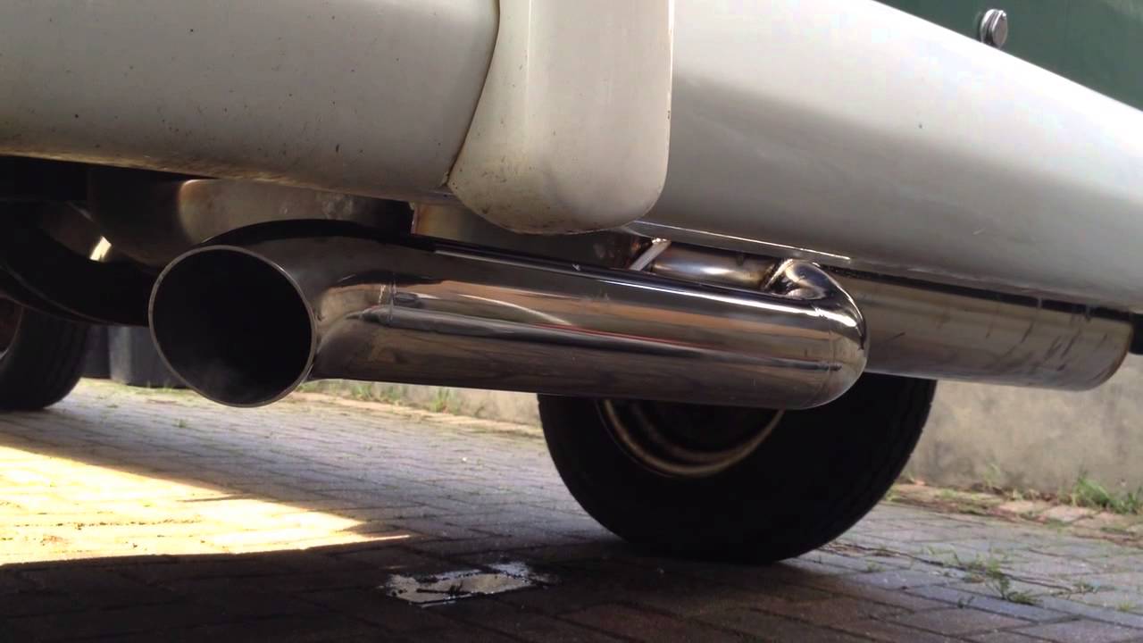 Vintage Speed 1960--1967 Bus Sport muffler, Standard Tail Pipe for