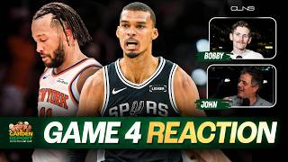 Spurs vs Knicks Game 4 Reaction | LIVE Garden Report
Join CLNS Medias John Zannis and Bobby Manning as they go LIVE after Game 4 of the NBA Finals.
00:00 Instant Reaction
The Garden Report on CLNS Media is Powered by:
đ° Prize Picks - Sign up at http://prizepicks.onelink.me/LME0/CLNS & Download the app today and use code CLNS to get $50 in lineups after you play your first $5 lineup! Spurs vs Knicks Game 4 Reaction | LIVE Garden Report