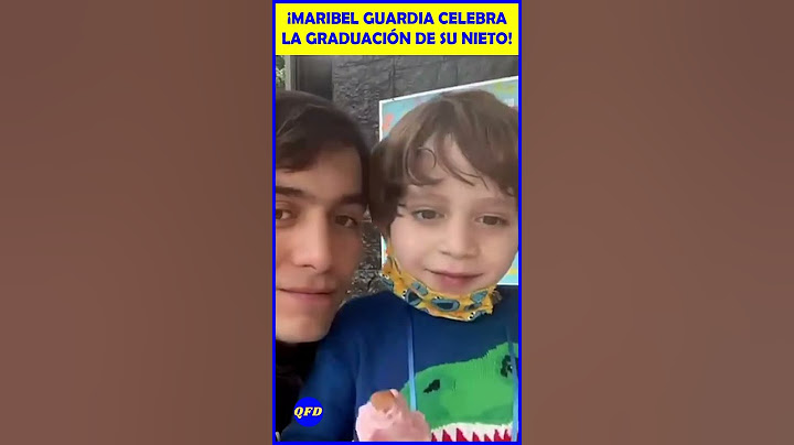 🎓MARIBEL GUARDIA CELEBRATES HER GRANDSON'S GRADUATION!
