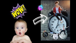 picsart photo editing. alarm clock creative editing.. screenshot 4