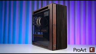Rtx 5080 Noctua Edition Meets Asus Pa602 Walnut Natural Power