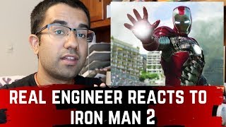 Real Engineer reacts to Technology in Iron Man 2
