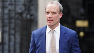 Live: Dominic Raab steps in for Rishi Sunak at PMQs