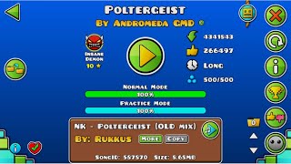 •Geometry dash || Poltergeist 100%