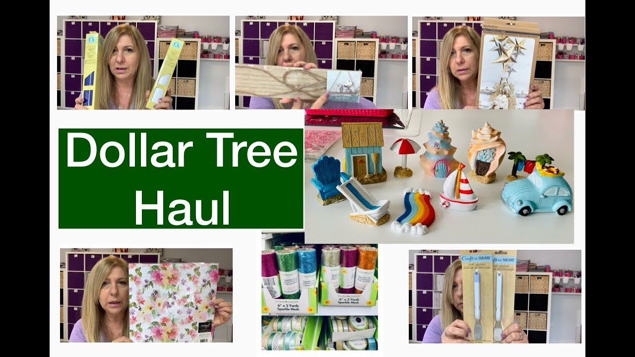 Dollar Tree Haul // Exciting Finds // Cricut Vinyl and much more //Must See YouTube