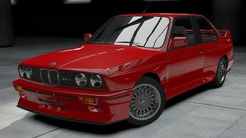 NFS Shift 2: Unleashed - BMW M3 Sport Evolution (E30)