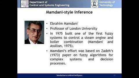 Lecture1 AI and Fuzzy logic المحاضرة الاولى مادة تصاميم- مقدمة عن الذكاء الاصطناعي والمنطق المضبب