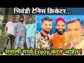 Bhiwandi star tennis cricket player enjoy in manali himachal pradesh  bhiwandi cricket tv