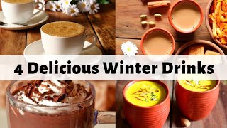 4 SUPER EASY Hot Drinks for Chilly Winters (You'll LOVE Them)