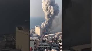 انفجار لبنان نسال الله اسلامه لنا ولهم