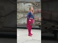 Supergirl Giving Out 🫶 On Set In Vancouver