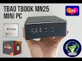 TBook MN25 Ryzen 5 Mini PC Review (Tagalog with Eng Sub)