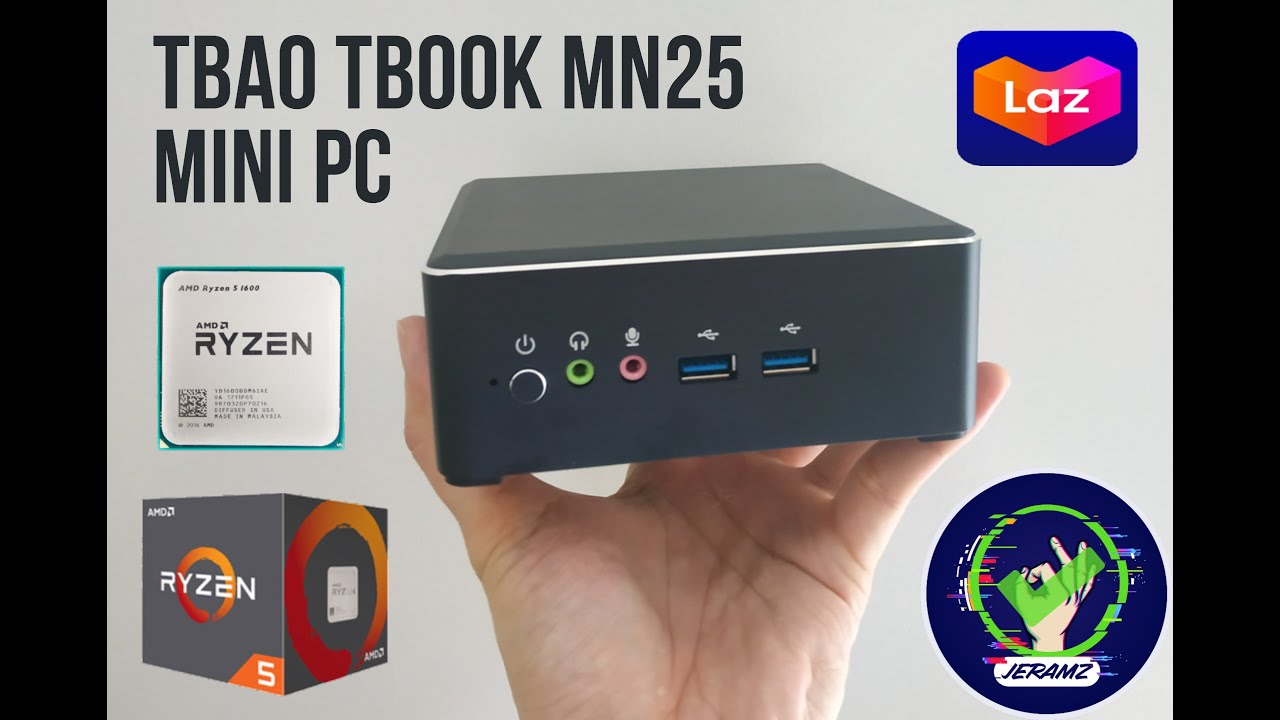 TBook MN25 Ryzen 5 Mini PC Review (Tagalog with Eng Sub)