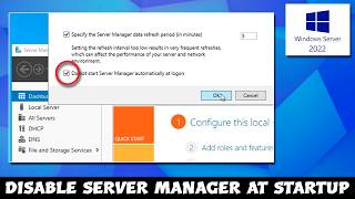 How To Disable Server Manager At Startup On Windows Server 2022 - Tutorial 2026 (Remove Autorun)
