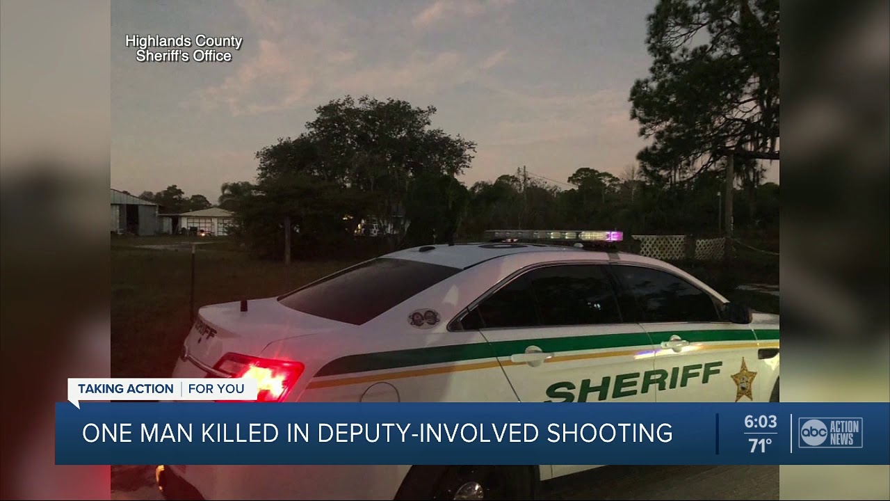 Man shot, killed by deputies after domestic dispute call in Highlands ...