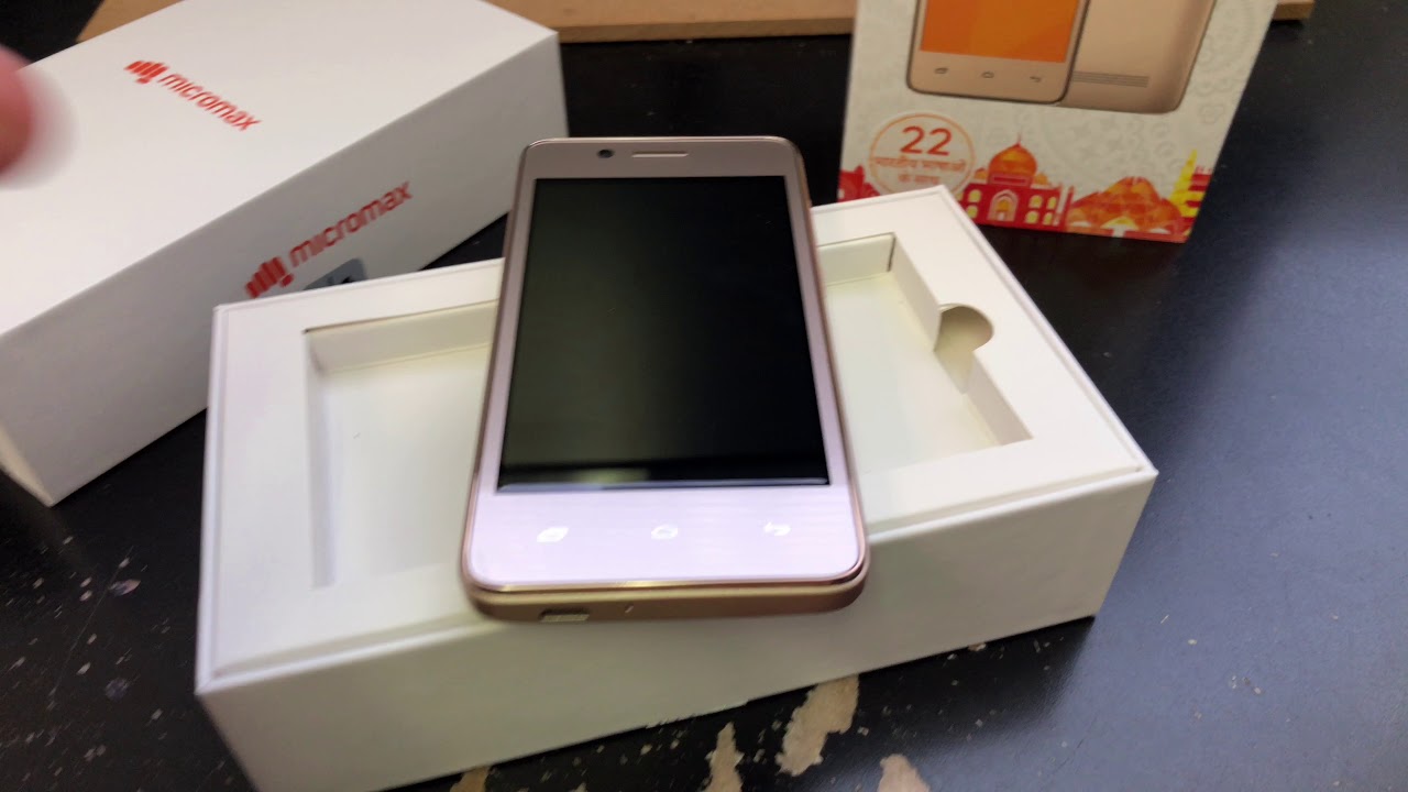 MICROMAX BHARAT 2 PLUS Q402+ Unboxing Video – in Stock at www.welectronics.com