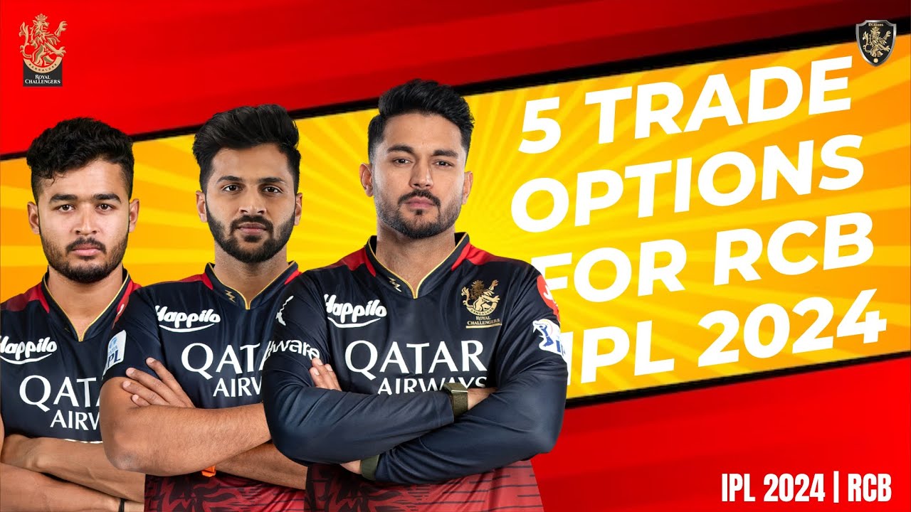 Ipl Option 5 Trade Options for RCB before IPL 2024 | IPL Auction - YouTube