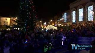 Kettering Christmas lights switch on 2011