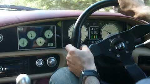 Speeduino Canbus Custom Dash Test Drive