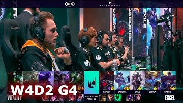 Vitality vs Excel Esports | Week 4 Day 2 of S9 LEC Spring 2019 | VIT vs XL W4D2