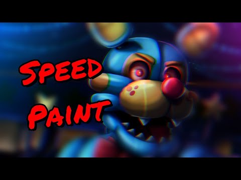 Arcade Chase (Fnaf OC Speedpaint)