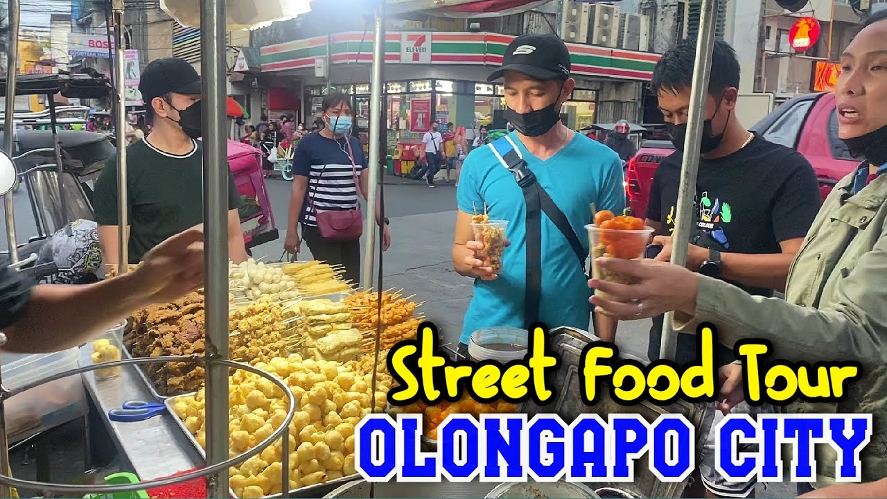 EXPLORING STREET FOODS & NIGHT TOUR Around OLONGAPO CITY, ZAMBALES