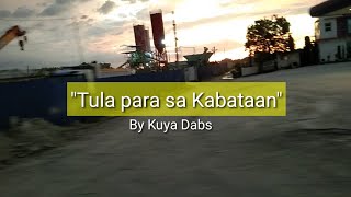 Tula para sa kabataan (Spoken Poetry)