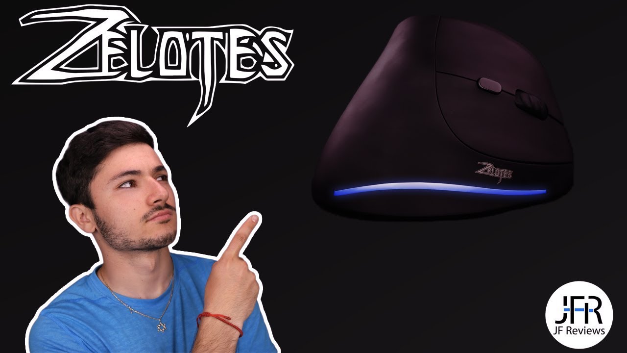 Zelotes F-35 Wireless Gaming Mouse REVIEW! [JF Reviews] - YouTube