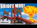Destroying a Massive Modded Bridge with a Nuke! - Teardown Mods Full Release Gameplay