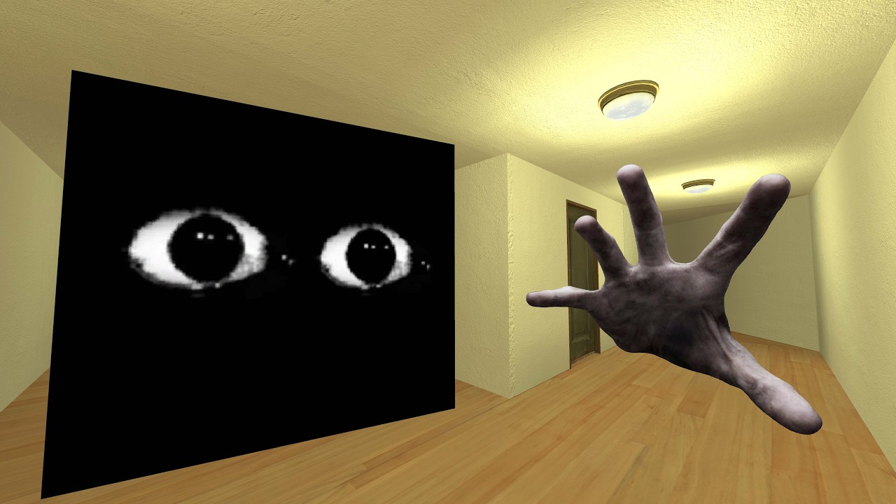 Him And Scary Hand Nextbot Gmod
