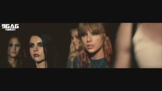 Ejderha gibi ses çıkaran teyze Taylor Swift cover.