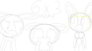 When rabbids don't know what 6 x 3 equals | 6 x 3 (meme)《Rabbids Invasion/animatic animation》