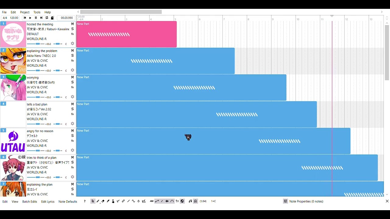 utaus in meeting speaking an unknown language (a few volume