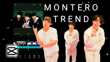 MONTERO EDIT TREND / CAPCUT EDIT TUTORIAL