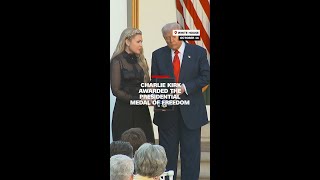 Charlie Kirk awarded the Presidential Medal of Freedom
