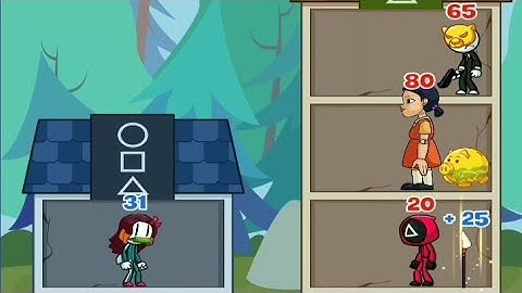 Squid Tower - #456 Clash War - Level 15-25 (Fanmob Studio Games) @JEDO12