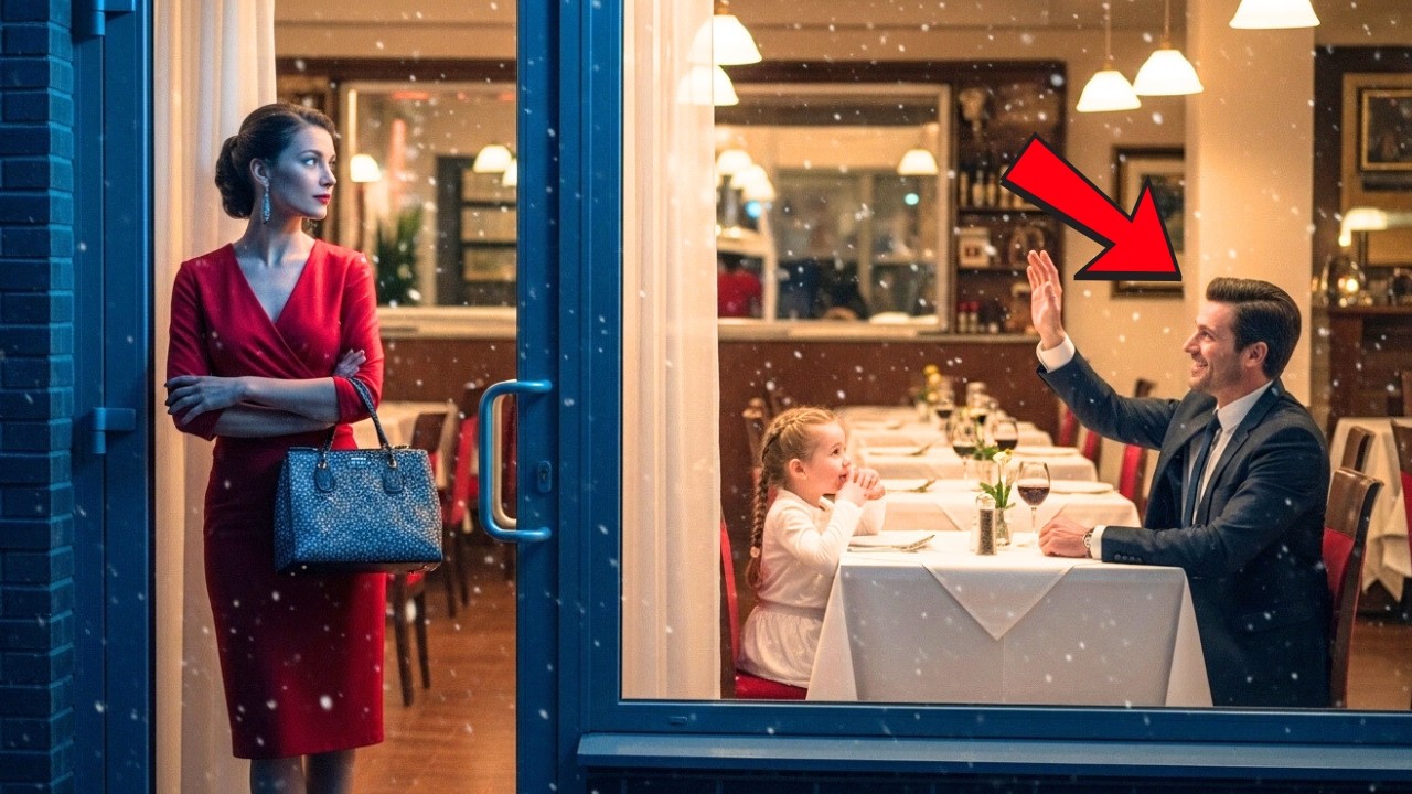 CEO Milionaria sola non trova un tavolo a Capodanno — poi un Papà Single si alza e la chiama.