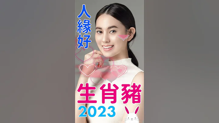生肖猪在2023水兔年 才华洋溢 忙于交际 有桃花人缘运！#shorts - 天天要闻