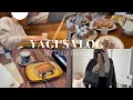 〔VLOG〕6時起きから始まるOLの休日 / 予定がなくても充実させる,朝のカフェworkとお出かけ👩🏻💻☕️🍃 AWヒラキの新作がかわいい🤍