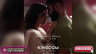 Kingdom is a 2025 Indian Telugu language spy action drama film written and directed by Gowtam |