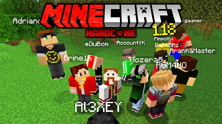 NOVA SÉRIE COM MUITOS YOUTUBERS DE MINECRAFT 1.18 HARDCORE #1